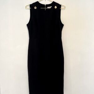 Calvin Klein Women’s Black Pencil Dress Size 6